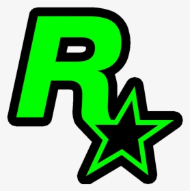 Rockstar Games Logo White Png , Png Download - Rockstar Game Logo Png, Transparent Png, Transparent PNG