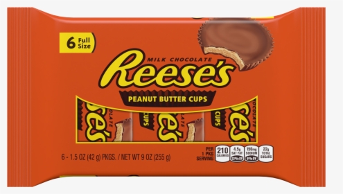 Reese S Peanut Butter Cups , Png Download - Reese's Peanut Butter Cups 6 Full Size, Transparent Png, Transparent PNG