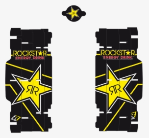 Blackbird Racing Rad Louver Stickers Rockstar Energy - Rockstar Energy Drink, HD Png Download, Transparent PNG