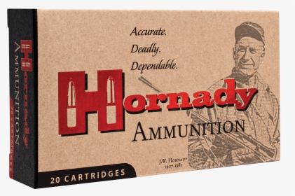 Hornady Custom 264 Winchester Magnum 20rd Ammo - .300 Weatherby Magnum, HD Png Download, Transparent PNG