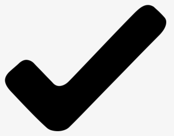 Hd Correct Svg Icon - Tick Black Icon Png, Transparent Png, Transparent PNG