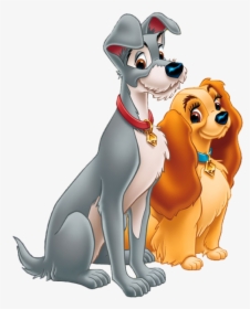 Cartoon Disney Lady And The Tramp, HD Png Download, Transparent PNG