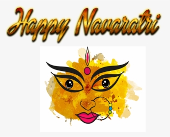 Happy Navaratri Hd Png Images - Shubho Bijoya In Bengali Font, Transparent Png, Transparent PNG