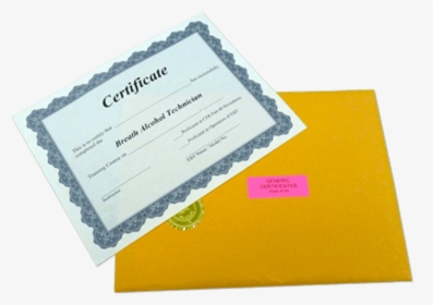 Dot Urine Collector Certificate, HD Png Download, Transparent PNG
