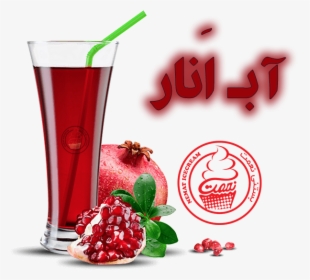 بستنی نعمت - Pomegranate Juice Glass Png, Transparent Png, Transparent PNG