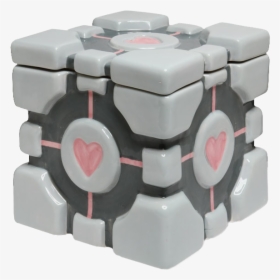 Transparent Cookie Jar Png - Portal Companion Cube, Png Download, Transparent PNG