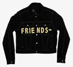 Friends Denim Jacket - Leather Jacket, HD Png Download, Transparent PNG