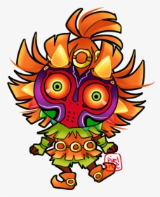 Majora's Mask Legend Of Zelda Chibi, HD Png Download, Transparent PNG