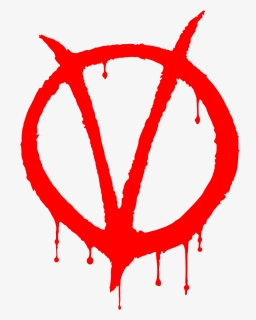 V For Vendetta Graffiti Svg Wikimedia Commons, HD Png Download, Transparent PNG