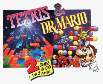 Tetris And Dr Mario Snes Manual, HD Png Download, Transparent PNG