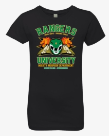 Rangers U Green Ranger Girls Premium T-shirt - T-shirt, HD Png Download, Transparent PNG