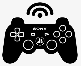 Ps3 Wireless Game Control - Silhouette Playstation Controller, HD Png Download, Transparent PNG