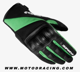 Spidi Ranger Gloves Black / Green - Motorcycle Gloves Orange And Black, HD Png Download, Transparent PNG