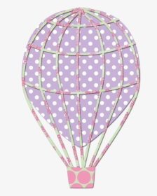 Hot Air Balloon Clip Art Embellishment - Hot Air Balloon, HD Png Download, Transparent PNG