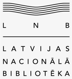 Latvian National Library Logo, HD Png Download, Transparent PNG