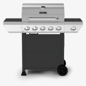 5-burner Propane Gas Grill With Stainless Steel Side, HD Png Download, Transparent PNG