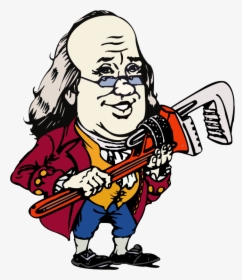 Ben Franklin Clipart , Png Download - Benjamin Franklin Plumbing, Transparent Png, Transparent PNG