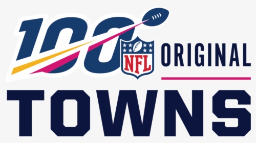 100originaltowns Draft19 Light - Nfl 100 Years Logo, HD Png Download, Transparent PNG