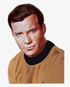 Aside From The Pen Tool, The Mesh Tool Is Probably - Star Trek-captain Kirk Portrait, HD Png Download, Transparent PNG