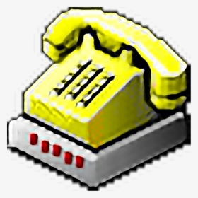 Phone Telephone Vaporwave Windows Windows98 Modem Dialu - Windows 98 Telephone Logo, HD Png Download, Transparent PNG