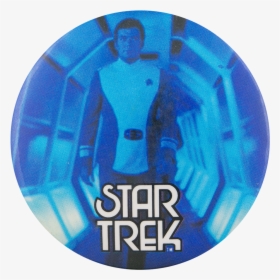 Captain Kirk Blue Star Trek Entertainment Button Museum - Circle, HD Png Download, Transparent PNG