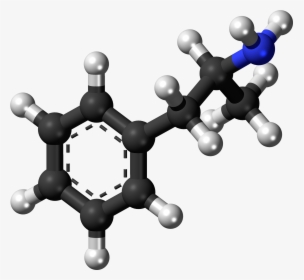 A 3d Image Of The Dextroamphetamine Compound Found - Amphetamine 3d, HD Png Download, Transparent PNG