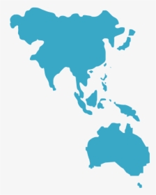 Asia Map Icon, HD Png Download, Transparent PNG