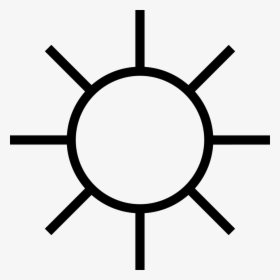- Sun Symbol , Png Download - Sign Of No Direct Sunlight, Transparent Png, Transparent PNG