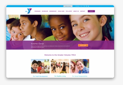 Ymca Website Designs Holyoke - Association Website Design, HD Png Download, Transparent PNG