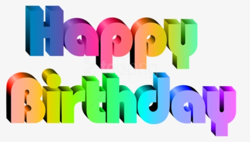 Free Png Download Happy Birthday Transparent Png Images - Free Png Happy Birthday Png Transparent Background, Png Download, Transparent PNG