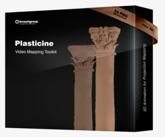 Plasticine Video Mapping Animation - Column, HD Png Download, Transparent PNG