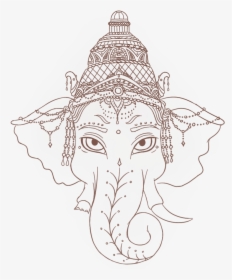Ganesha Tattoo At Getdrawings - Ganesha, HD Png Download, Transparent PNG