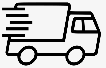Express Truck Delivery - Delivery Truck Line Icon, HD Png Download, Transparent PNG