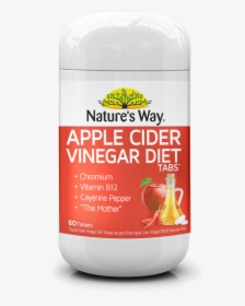 9314807064983 - Nature's Way Apple Cider Vinegar Diet 60 Tablets, HD Png Download, Transparent PNG
