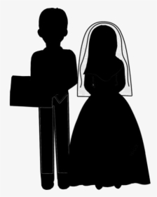 Married Couple Png Clip Art - Silhouette, Transparent Png, Transparent PNG