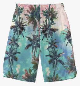 Palm Sunset Shorts - Board Short, HD Png Download, Transparent PNG