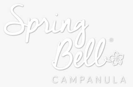 Spring Bell Campanula Logo - Calligraphy, HD Png Download, Transparent PNG