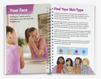 American Girl Skin And Nails Book, HD Png Download, Transparent PNG