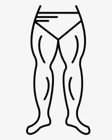 Strong Guy Cartoon Outline, HD Png Download, Transparent PNG