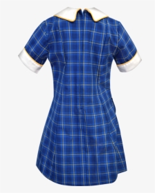 School Uniform Dress Back View - Plaid, HD Png Download, Transparent PNG