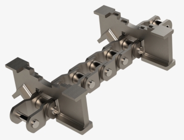 Double Length Infeed Chain & Flights Rendering - Machine Tool, HD Png Download, Transparent PNG