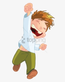 Free Png Collection Of Four Smiling Kids Cartoon Comic - Cartoon Kid Png, Transparent Png, Transparent PNG