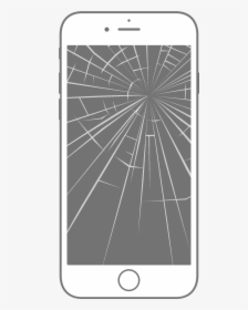 Cracked Screen Png - Iphone Cracked Png, Transparent Png, Transparent PNG