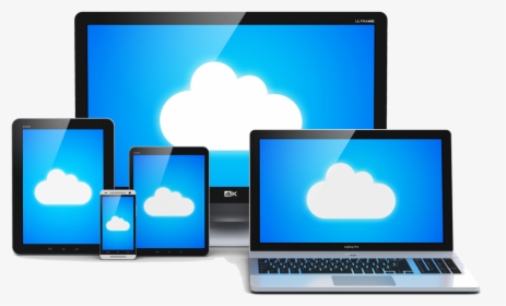 Mobile Laptop Cloud Tablet, HD Png Download, Transparent PNG