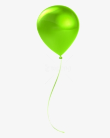 Free Png Download Single Lime Balloon Transparent Png - Transparent Background Single Balloon, Png Download, Transparent PNG