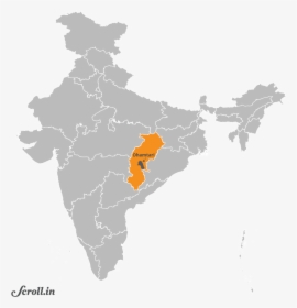 Map Of India Svg, HD Png Download, Transparent PNG