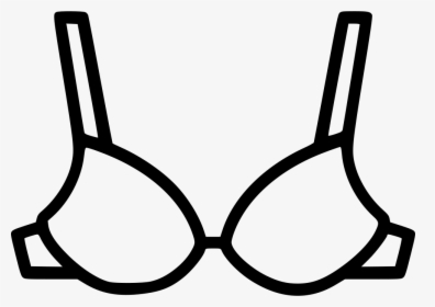 Cloth Inner Women Bra Under Garments Svg Png Icon - Bra Icon Png, Transparent Png, Transparent PNG