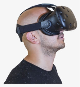 Guy With Vr Headset, HD Png Download, Transparent PNG