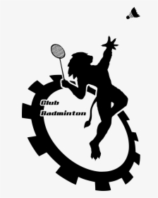 Logo Bad Clip Arts - Clip Art Badminton Logo Design, HD Png Download, Transparent PNG