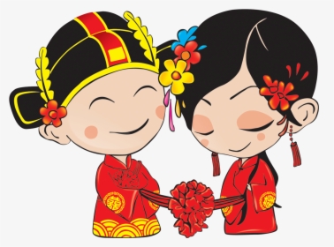 Chinese Marriage Download - Wedding Chinese Png, Transparent Png, Transparent PNG